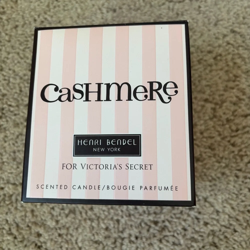 Henri Bendel for Victoria Secret Cashmere Scented Candle - Limited Edition